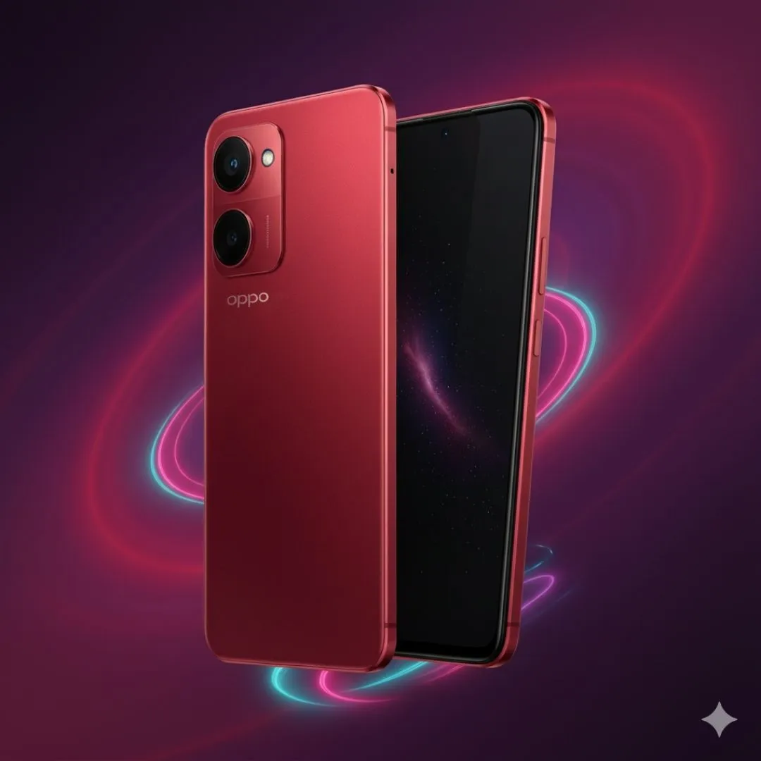 OPPO A3x (Nebula Red, 64 GB) (4 GB RAM)
