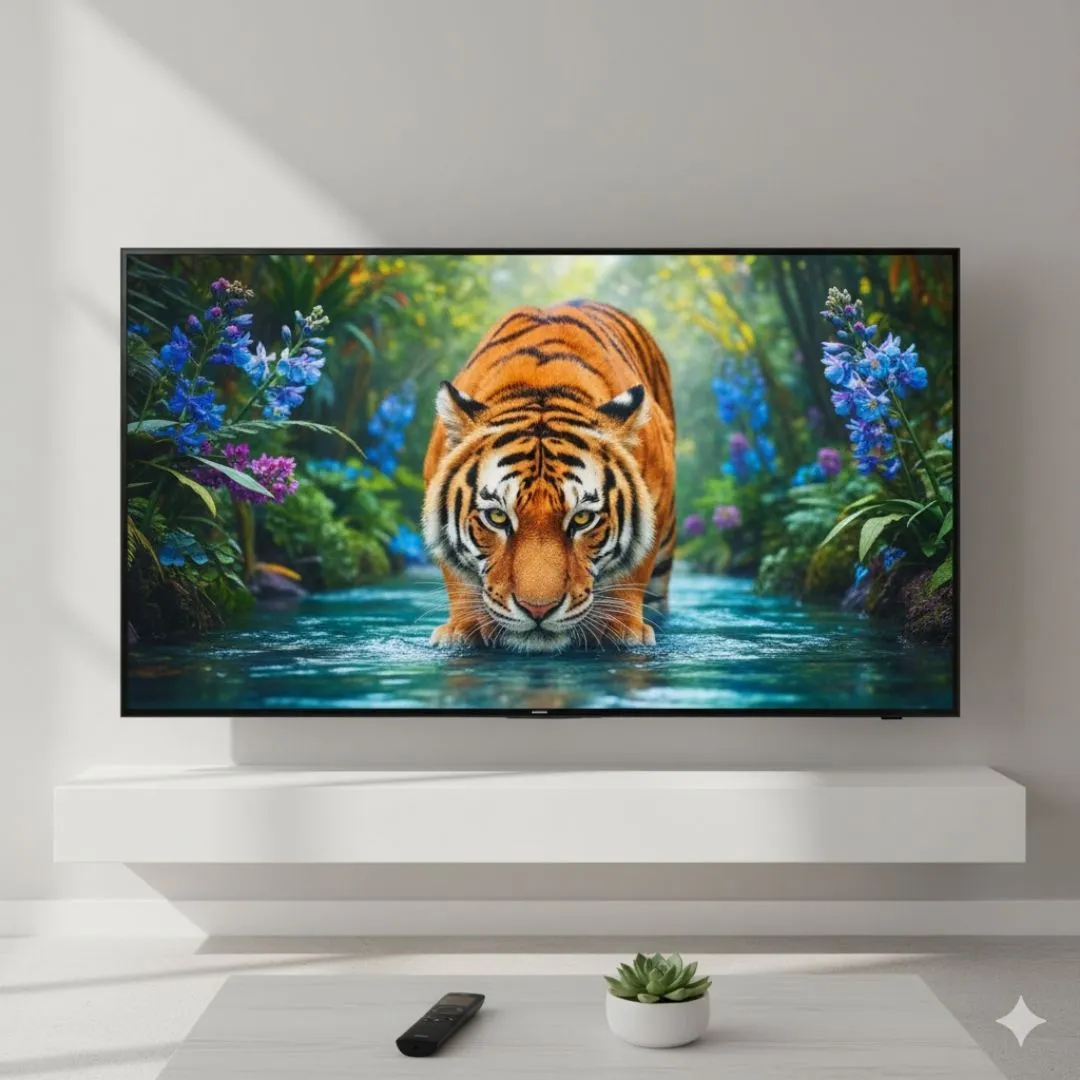 Samsung Crystal 4K Infinity Vision 108 cm (43 inch) Ultra HD (4K) LED Smart Tizen TV 2025