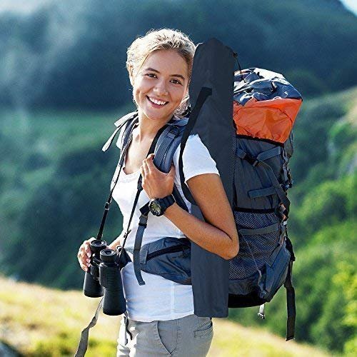 Niyam Folding Chair Big - Portable Foldable Nylon Base Fabric Camping Chair for Fishing Beach Picnic Outdoor Chairs (Nevy Blue)