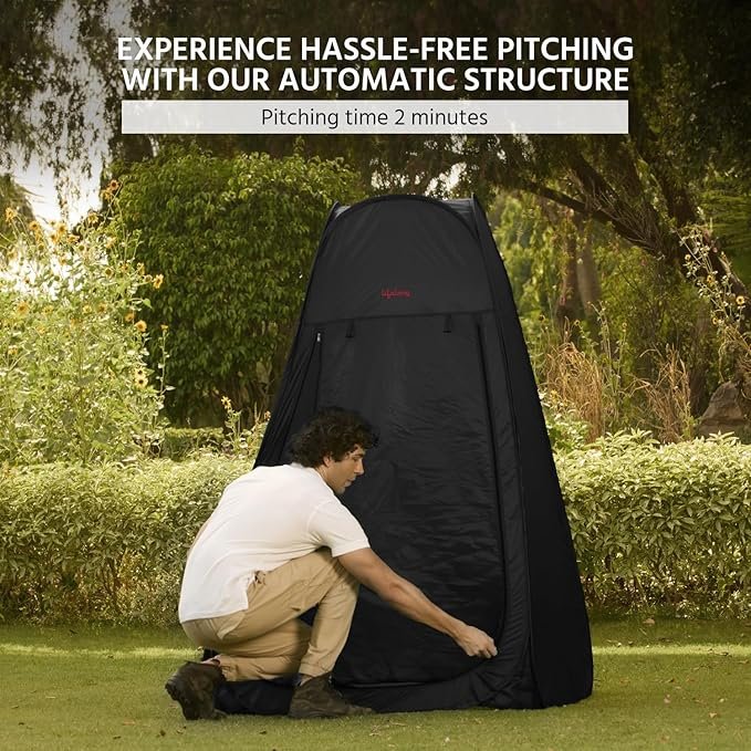 Lifelong Polyester Pop Up Tent for Camping - Dress Changing with Portable Foldable Cloth Outdoor Bathroom Tent